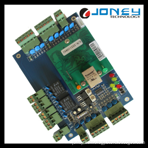 Web TCP/IP/RS232/485 Two Door Access Control Board